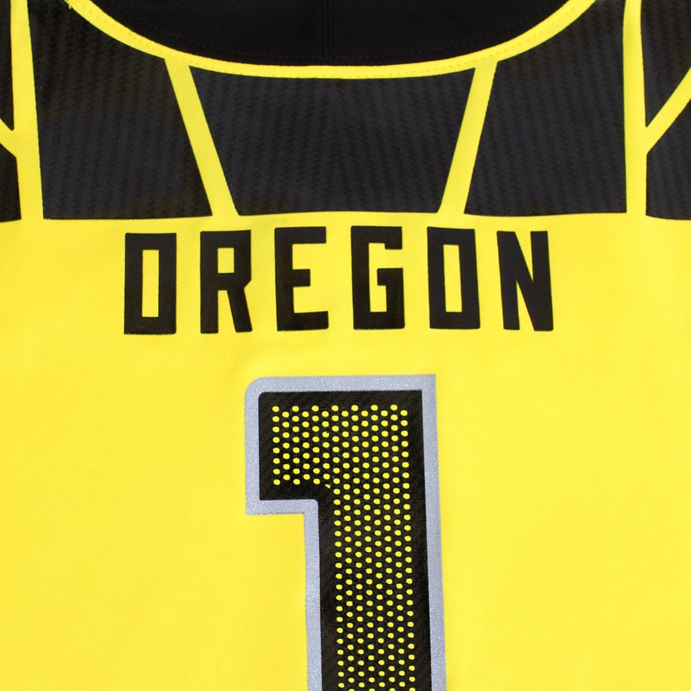 Classic Oregon O, Nike, Yellow, Jerseys, Polyester, Kids, Youth, Football, Replica, 2024, 829846